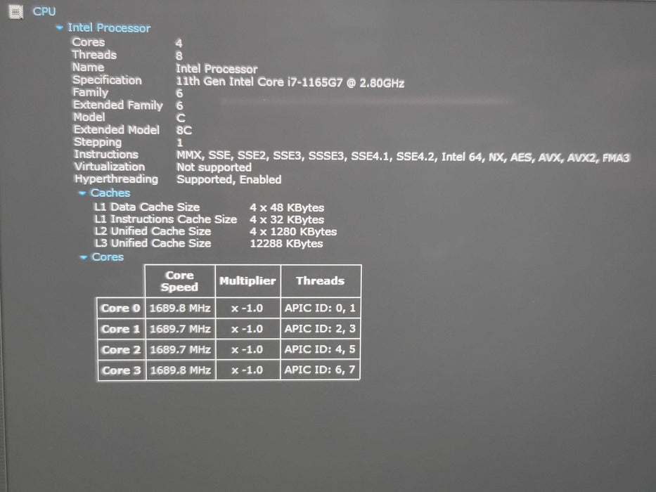 Dell Inspiron 7306 2-in-1 i7-1165G7 16GB RAM 256GB SSD READ  β Lap200