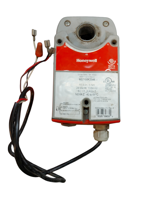 Honeywell MS7105K2038 Damper Actuator 44 LB-IN 5 NM 24V - Read Description