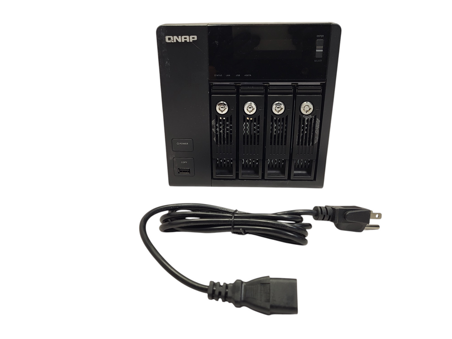 QNAP TS-469 Pro 4-Bay SATA Network Attached Storage w/ 1x 3TB HDD $
