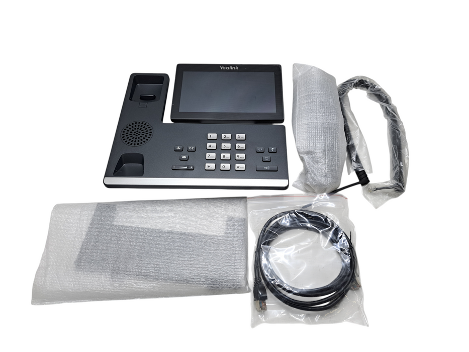 Yealink SIP-T58A VoIP IP Media Phone 7" Touch LCD | No Power Adapter )
