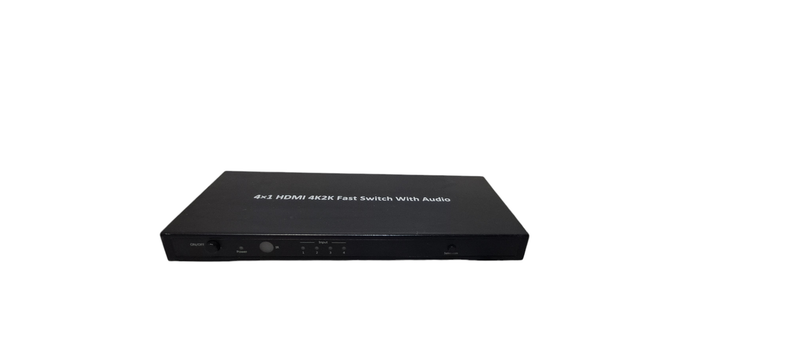 Bytecc HMSW401CK 4x1 HDMI 4K2K Fast Switch with Audio