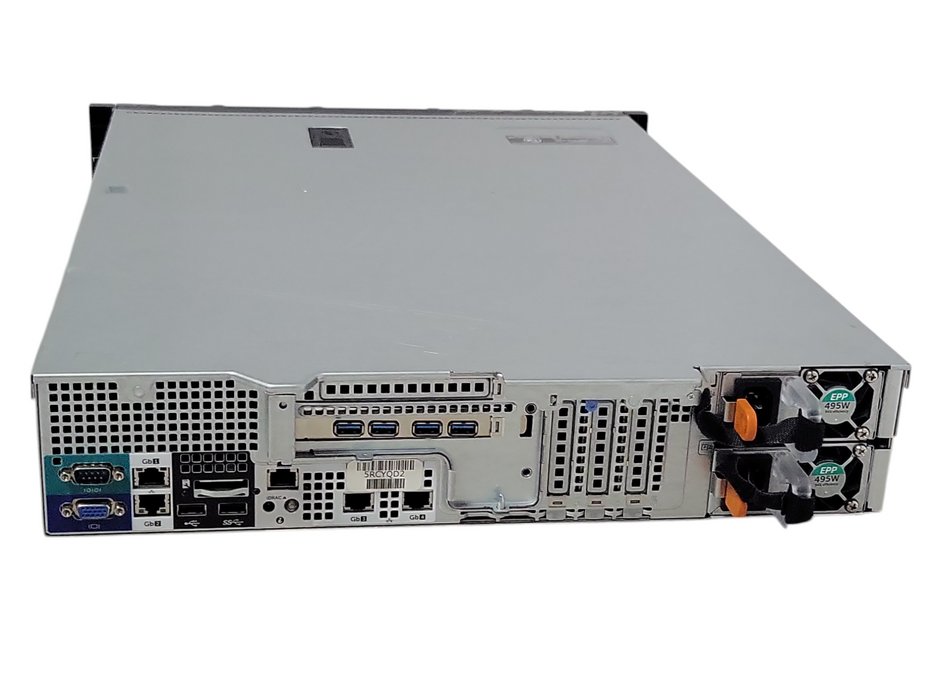 Dell PE R530, 1x Xeon E5-2620v4 2.10GHz, 16GB, H730 Mini 4x 2TB SAS, 2x PSU _
