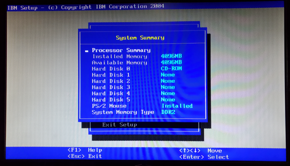 IBM System X Server Intel Xeon E5420 4GB DDR2 - No HDD