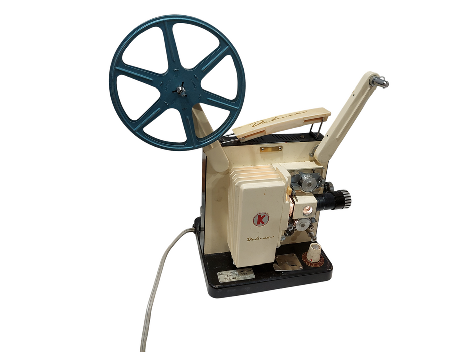 Vintage Kodak Deluxe Projector Small Tiny 8MM  =