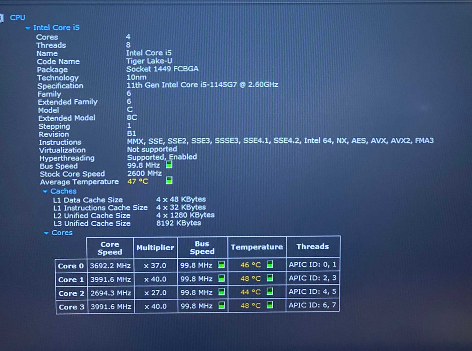 HP ProBook 650 G8 Core i5-1145G7@2.60GHz vPRO 16GB RAM 256GB SSD READ!  Lap200