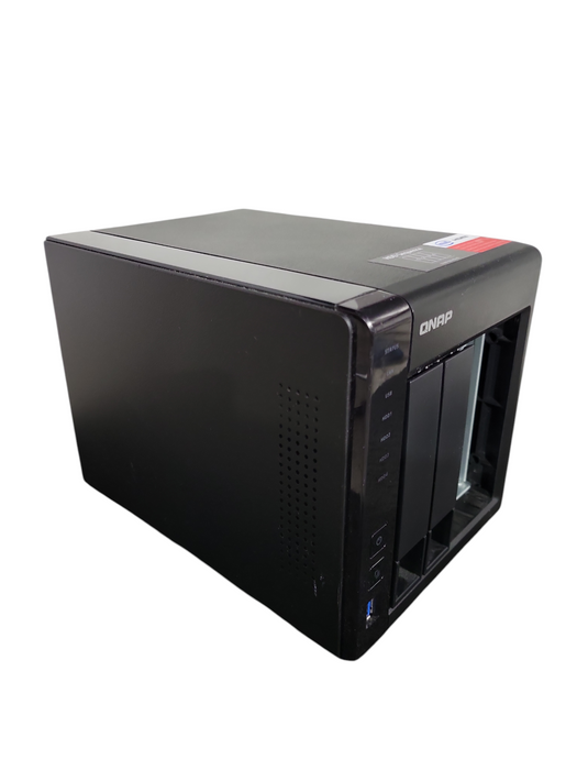 QNAP TS-451+ 4-Bay NAS w/ 2x 2TB HDDs & 2x HDD Caddies !