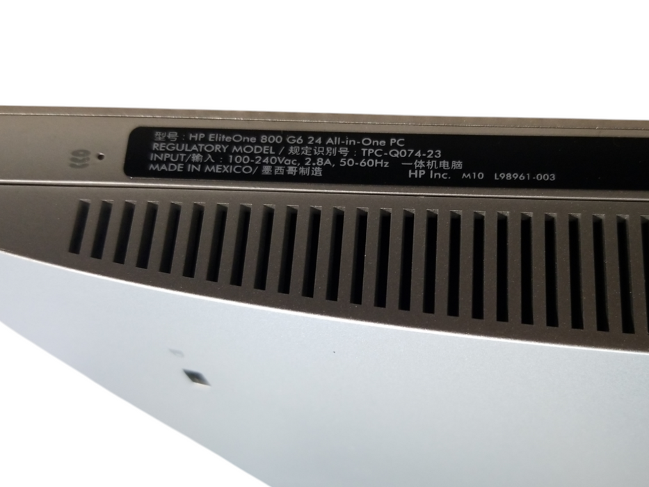 HP Eliteone 800 G6 24" AiO Intel i5-10500 CPU 8GB RAM No HDD - [READ] Q