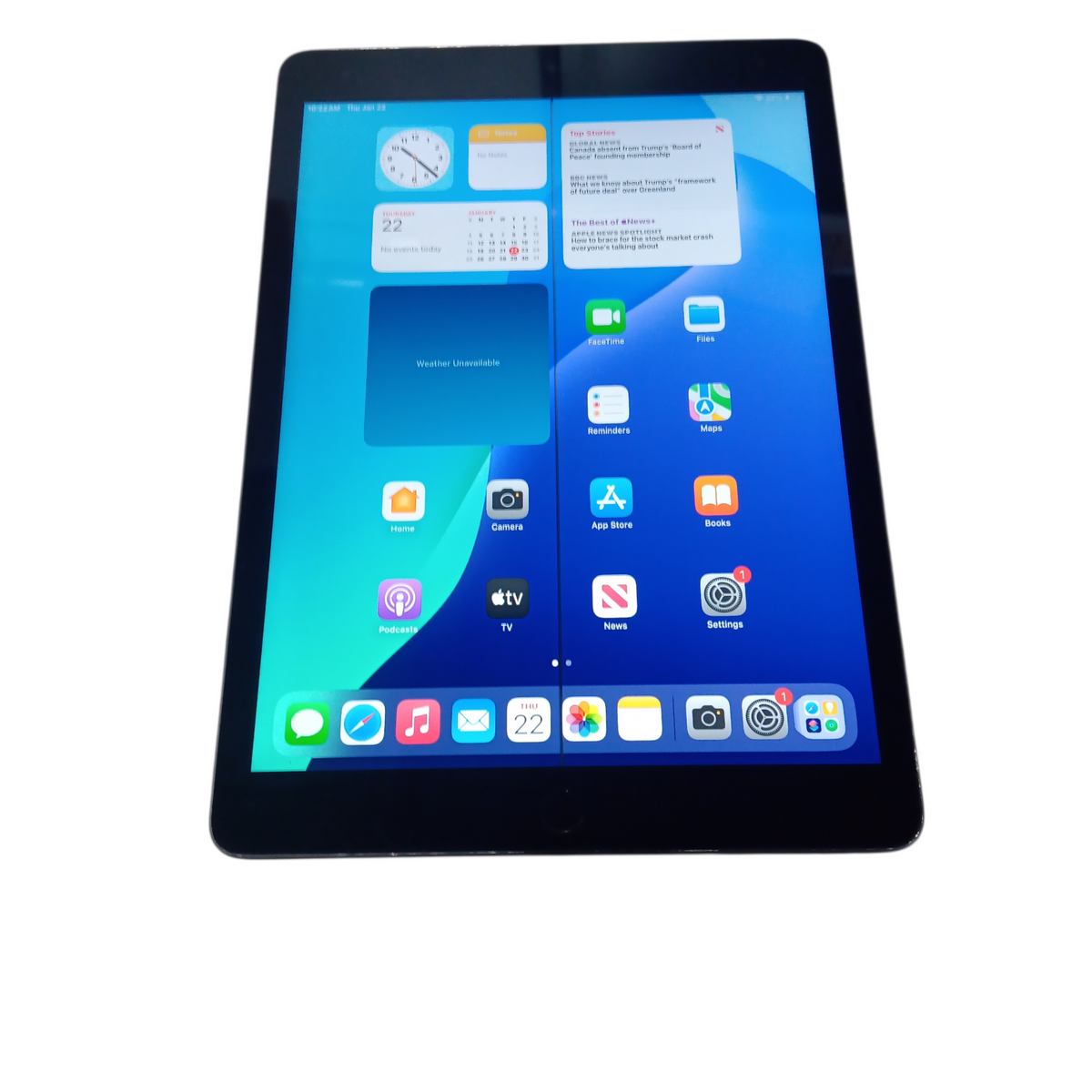 Apple iPad 9th Gen - 64GB - Space Gray [A2602] READ — retail.era