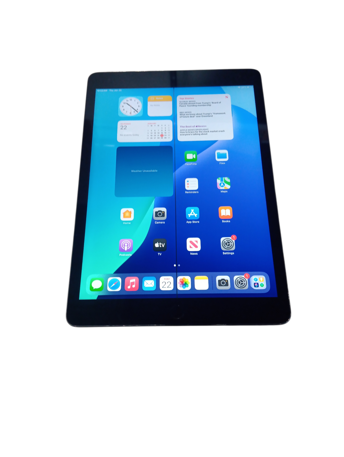 Apple iPad 9th Gen - 64GB - Space Gray [A2602] READ — retail.era