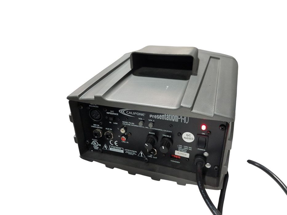 Califone PA-300 Speaker Presentation Pro =