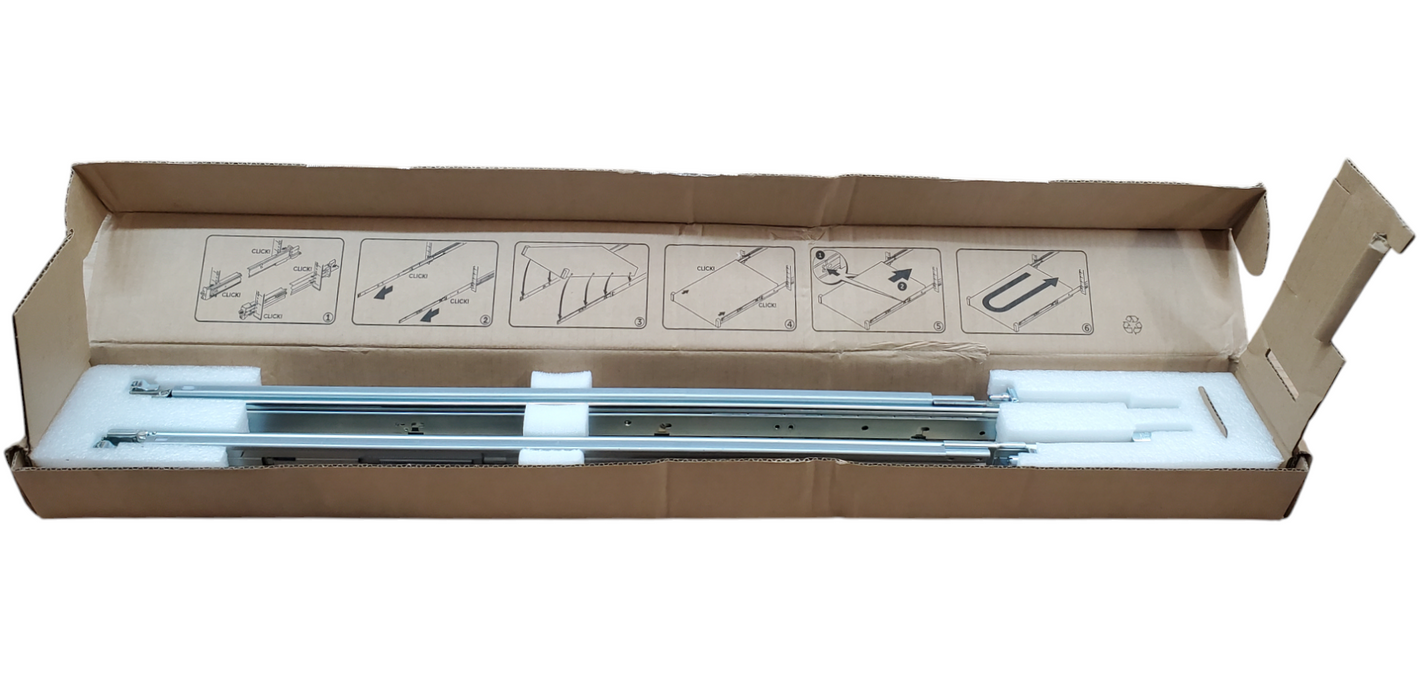 Open Box - Dell 1U Sliding Ready Rails II A7 - DP/N 081WCD