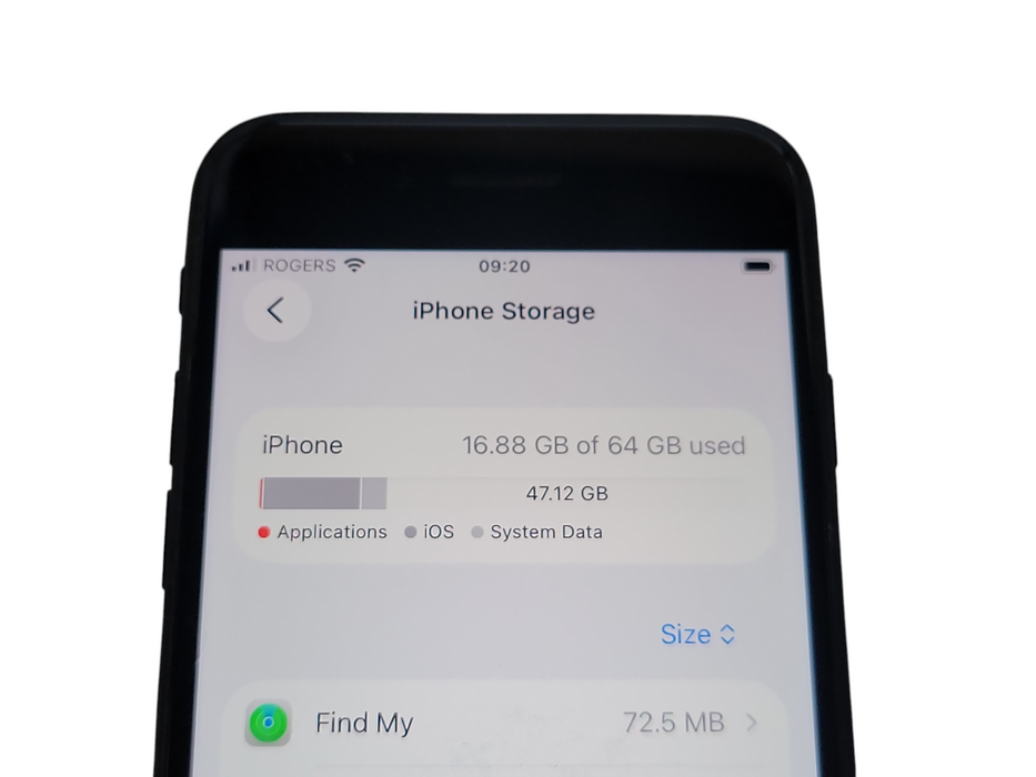 Apple iPhone SE 3 - 64GB - Midnight [A2595] (