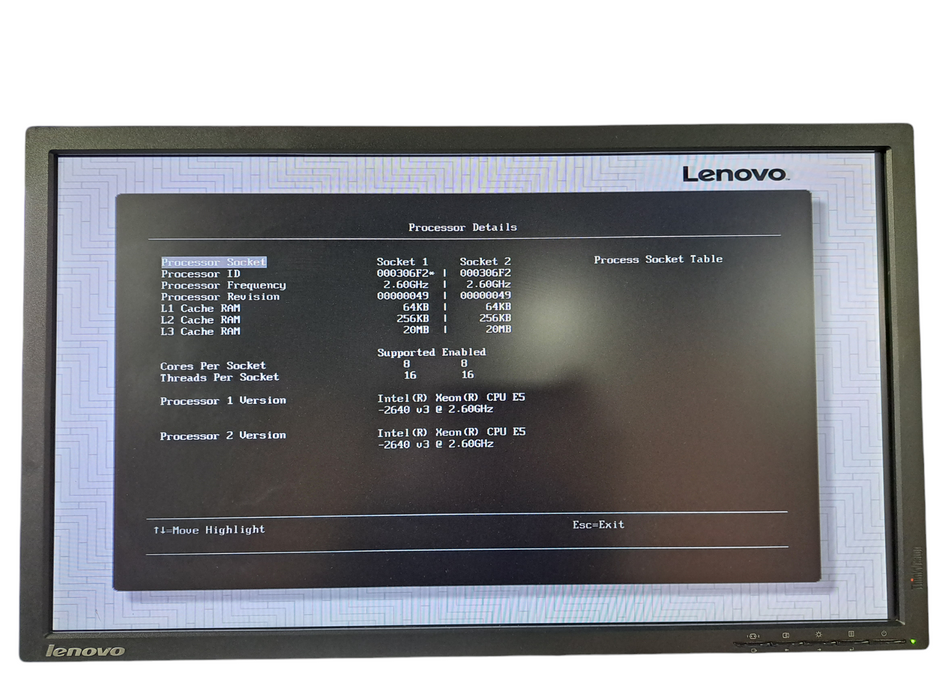 Lenovo x3550 M5 1U 8x 2.5" | 2x Xeon E5-2640 v3 @2.6GHz 8C, 32GB DDR4, M5210