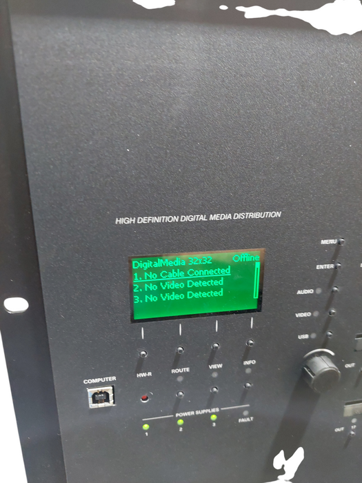 Crestron DM-MD32X32-RPS Digital Media Switcher  =