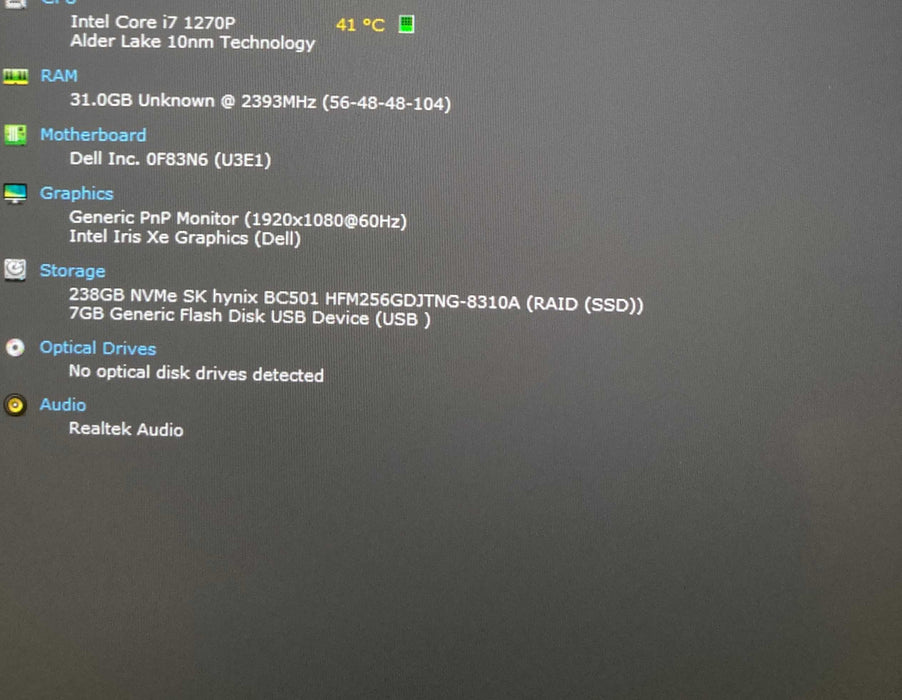 Dell Latitude 7430 Core i7-1270P@2.2GHz 32GB RAM 256GB SSD  Lap200