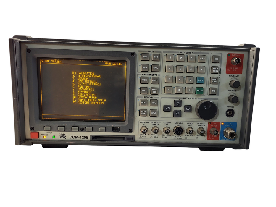 IRF/Aeroflex COM-120B Communication Service Monitor $