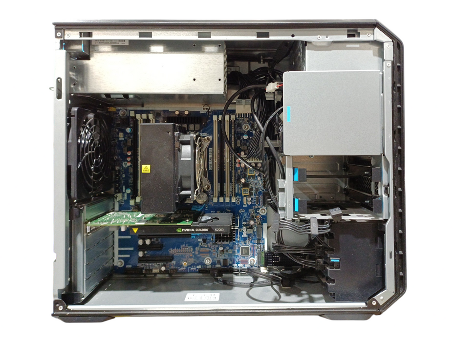 HP Z4 G4 Workstation, Xeon W-2123 3.60GHz, 16GB DDR4, 512GB NVMe, K2000