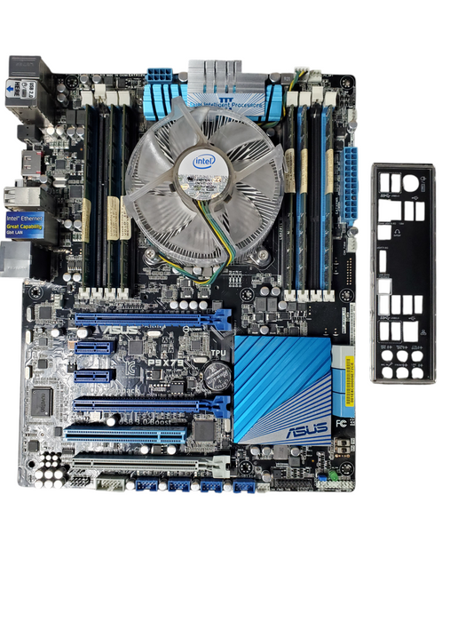 ASUS P9X79 Motherboard LGA 2011 w/ Intel i7 3820 24gb DDR3