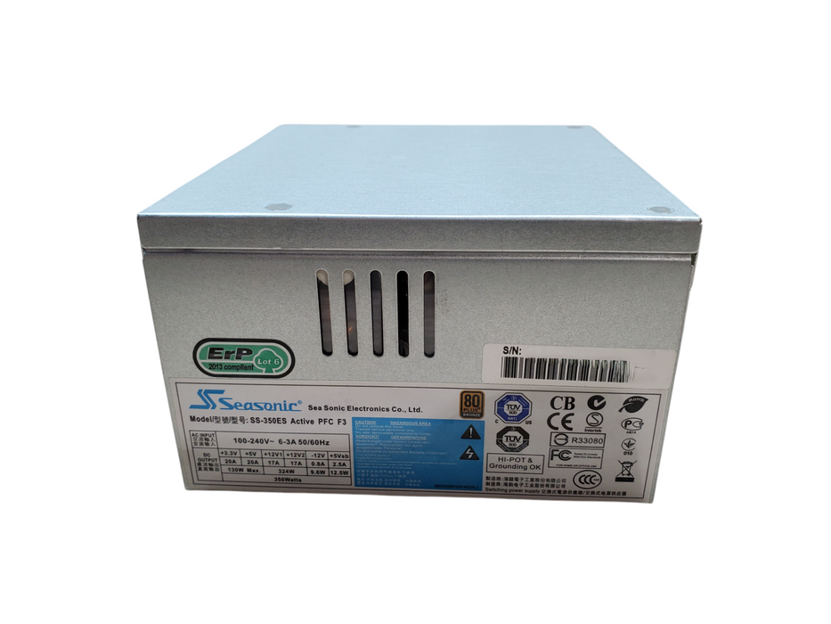 SEASONIC Desktop Power Supply 350W 80+Bronze SS-350ES