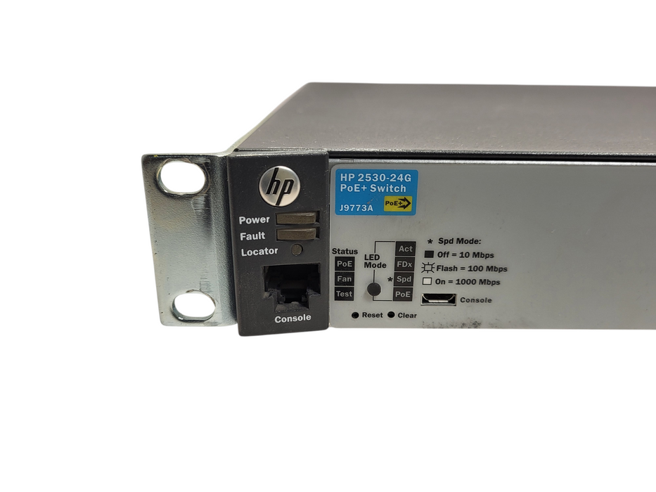 HP 2530-24G PoE+ J9773A 24 Port Gigabit Ethernet Managed Network Switch $