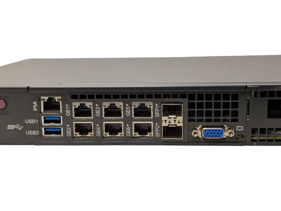 Supermicro 505-2  X10SDV-TP8F Intel Xeon D-1518 32GB RMA 240GB SSD  -