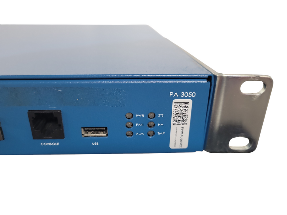 Palo Alto Networks PA-3050 20-Port Security Firewall Appliance w/ Rack Ears !