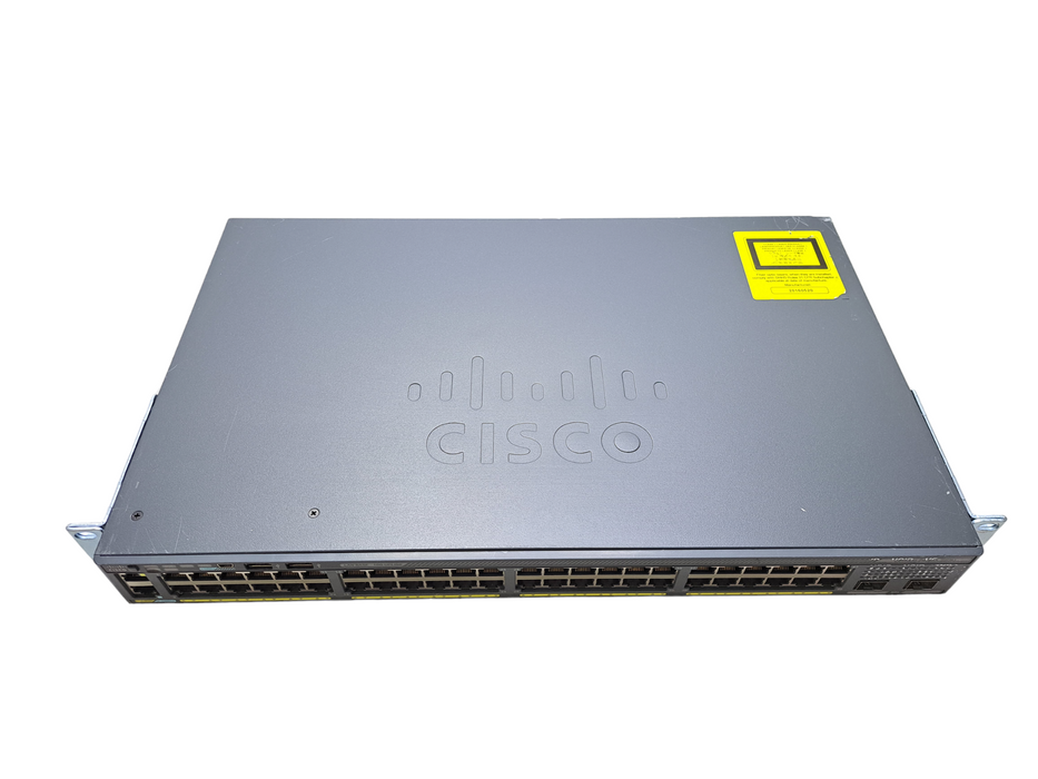 Cisco WS-C2960X-48TD-L | 48 Port Gigabit Switch | 2x 10G SFP+ UpLinks
