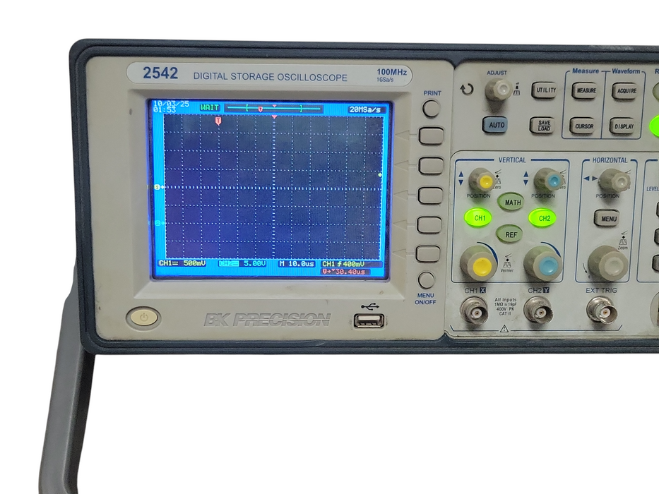 BK Precision 2542 Digital Storage Oscilloscope, READ _