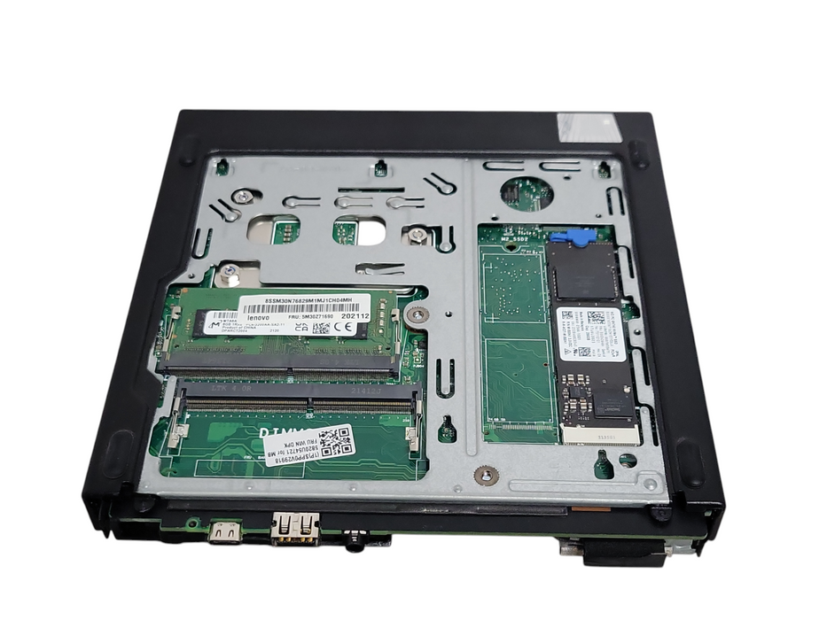Lenovo ThinkCentre Mini M70q Gen2, Core i5-11400T 8GB RAM, 256GB M.2, READ _