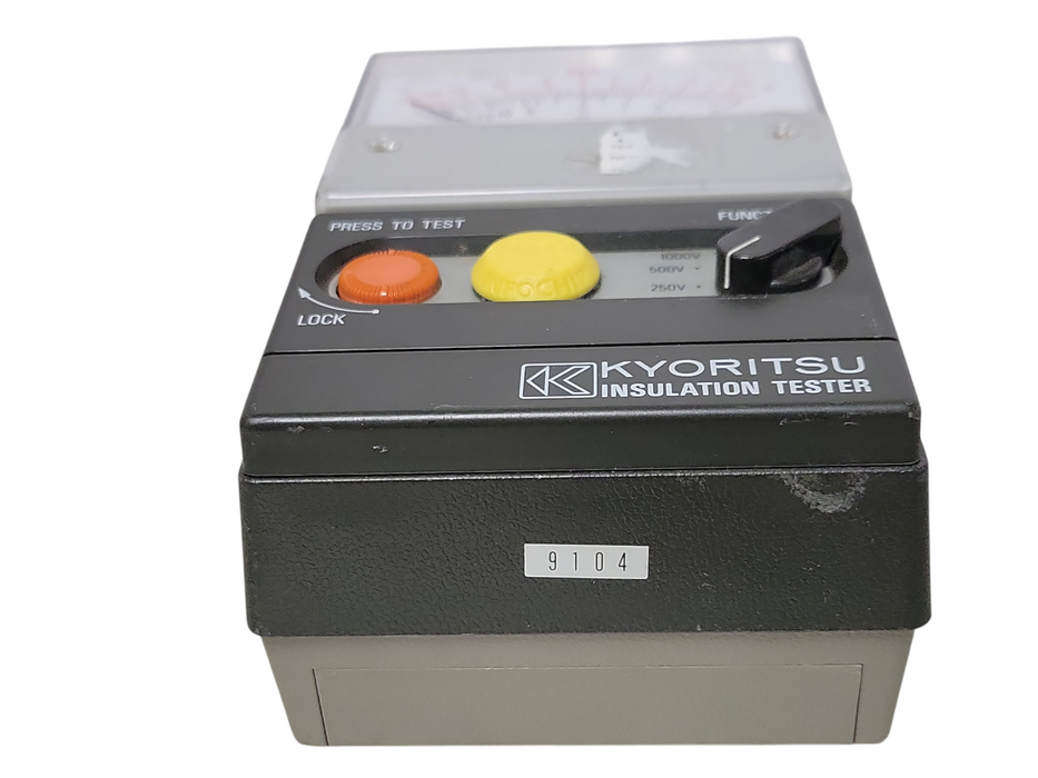 Kyoritsu insulation tester 9104, READ _