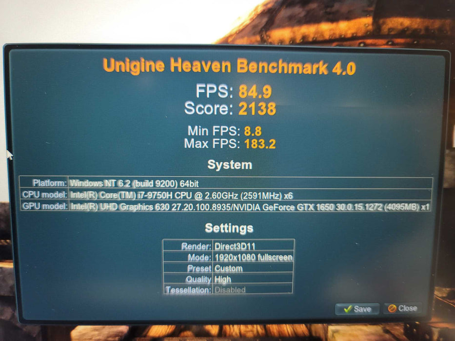 Dell G3 i7-9750H 16GB DDR4 GTX 1650 256GB SSD β Lap200