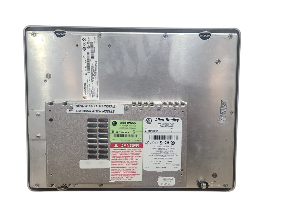 Allen Bradley PanelView Plus 1250 Color Display & Logic Module  *READ*