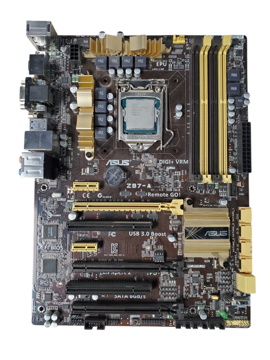 ASUS Z87-A Motherboard Intel Z87 DDR3 LGA 1150 ATX WITH I5- 4771 NO Shield