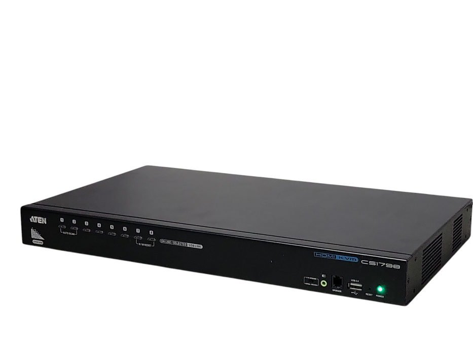 ATEN CS1798 8-Port HDMI KVM Switch No PSU, READ _