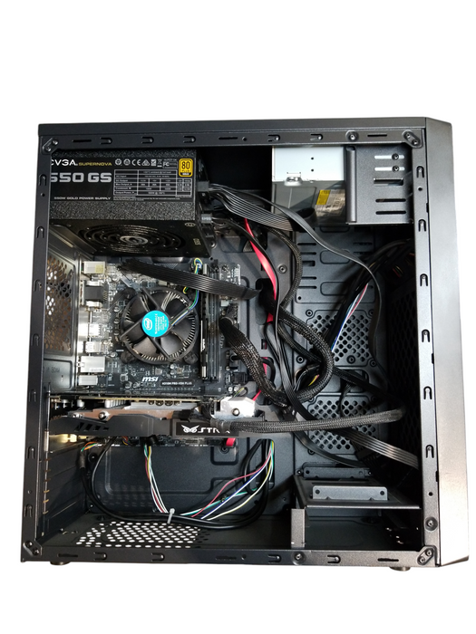 Custom PC w/ MSi H310M, i7-9700K CPU 3.60GHz 8GB RAM - No HDD