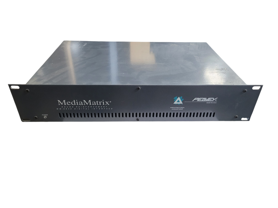 Peavey MediaMatrix MM-8840 Digital Interface Processor Rack Mount