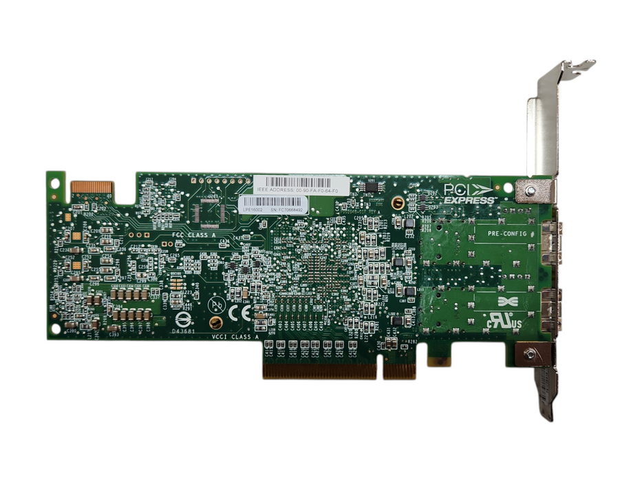 CISCO UCSC-PCIE-E16002 EMULEX 16Gb Dual Port Fibre Channel Adapter