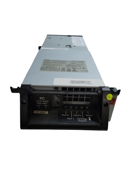 IBM LTO Ultrium 5 Tape Drive PN: 46x1362 DOM: 2010-12-11 Q%