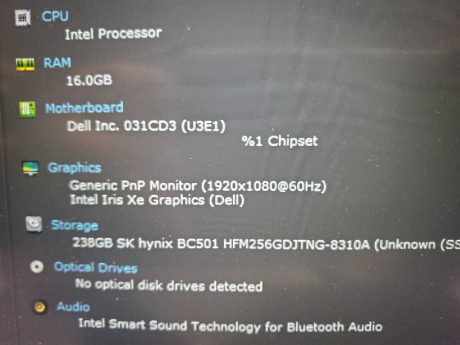 Dell Latitude 5540 touch Laptop i5-1345U 15.6” FHD 16GB RAM 256GB nvme SSD  Lap200