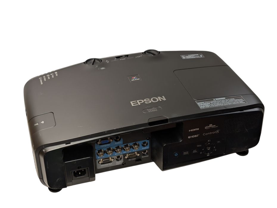 Epson PowerLite 5535U Full HD LCD Projector H824A Lamp Timer : 325 H -