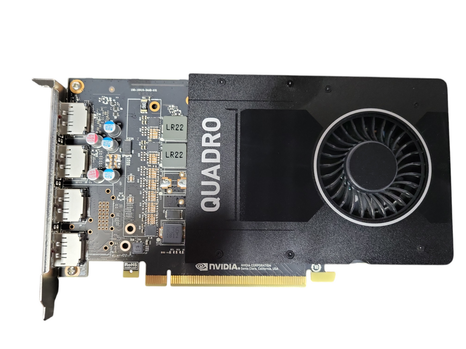 NVIDIA Quadro P2000 5GB GDDR5 Graphics Card, 4x DisplayPort  !