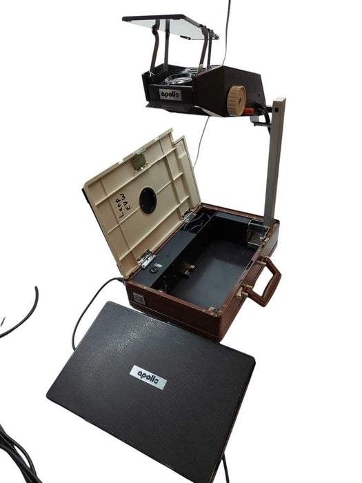 Vintage Apollo Portable Overhead Projector Made In Japan Cabin Industrial Co  =