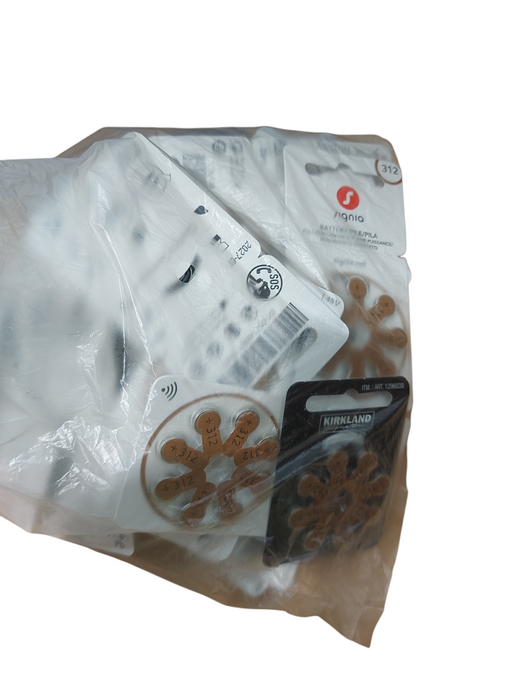 Lot 40x Siemens SIGNIA 312 Size Hearing Aid Batteries 8 packs Q