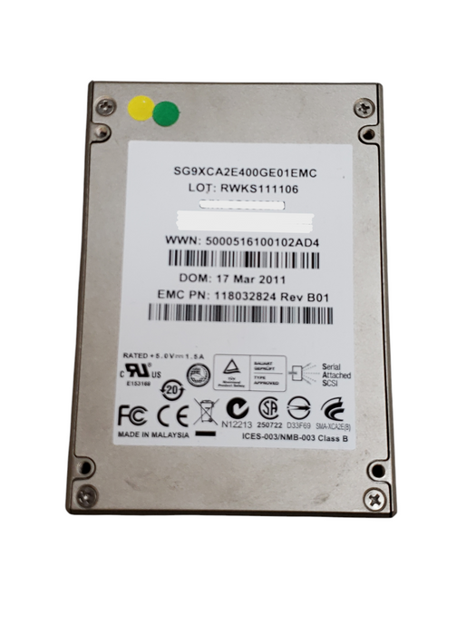 400GB SAS 2.5" 9.5mm Smart XceedIOPS Enterprise SSD EMC - 11803282  Q+