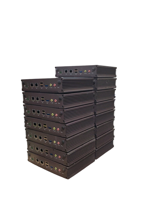 LOT 15x Lanner Electronics LEC-7230-J11A SFF Digital Signage PC-[AS-IS]