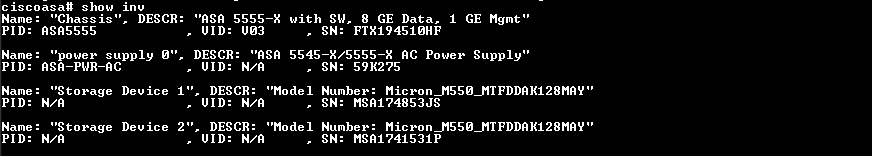 Cisco ASA5555-X V03 | Adaptive Network Security Appliance w/ 2x 120GB SSD