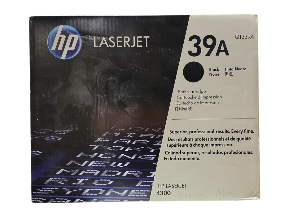 *New Sealed* Genuine HP LaserJet 39A (Q1339A) Black Toner Cartridge