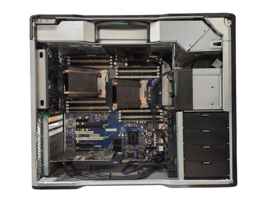 HP Z840 Workstation, 2x Xeon E5-2623v3, 32GB DDR4, P2000, No HDD,SAS2308-IR