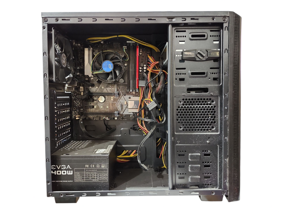 Custom PC, ASUS PRIME H370M-PLUS, i5-8400 2.80GHz, 8GB DDR4, No HDD, 400W