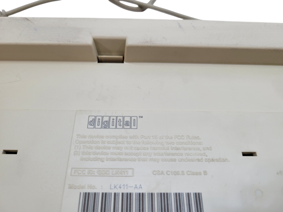 Vintage Digital DEC LK411-AA Terminal Keyboard PS/2 %